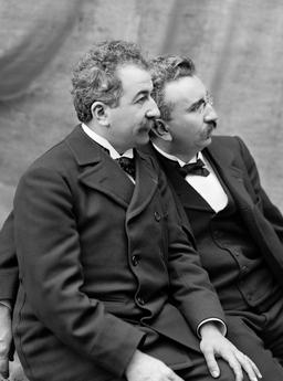 Lumière brothers showcase early cinema in Italy to a wide audience across various locations.
