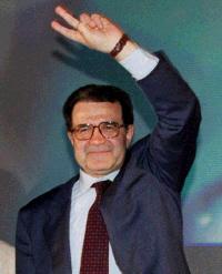 Romano Prodi forms a coalition known as the Olive Tree for political purposes.