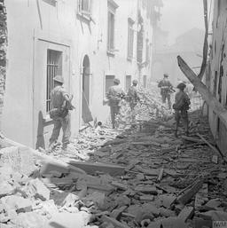 Allied troops free Rome, advancing to hit eastern German targets within weeks of liberation.