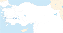First Railway Line in Ottoman Empire: İzmir to Aydın Connection