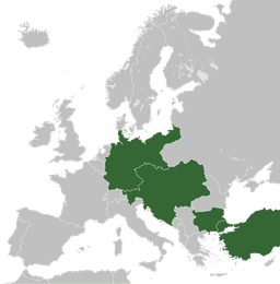 Ottoman Empire Allies with Central Powers in World War I