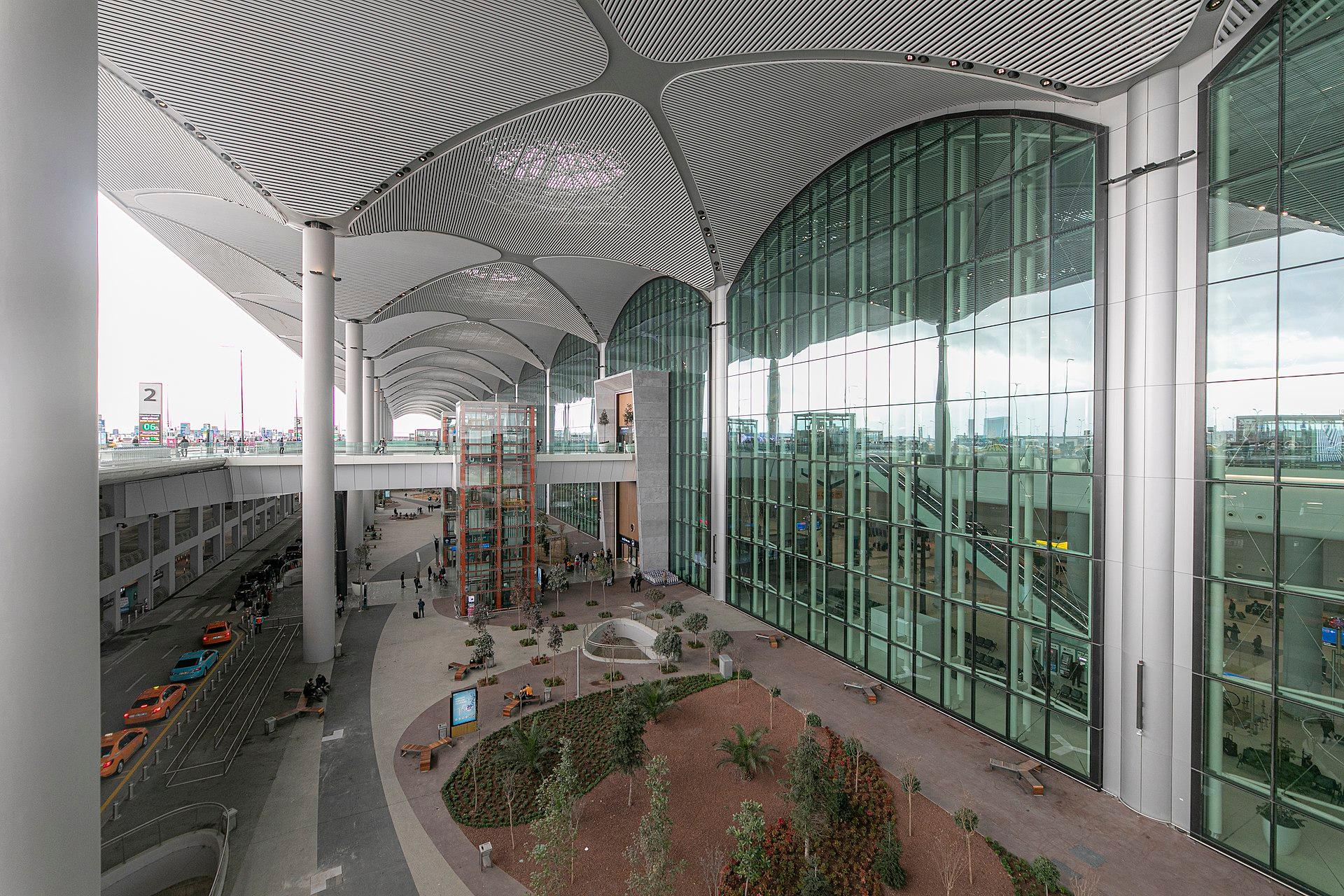 Moment image for IST Airport inauguration, replacing Atatürk Airport
