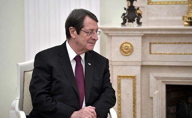 Moment image for Nicos Anastasiades Re-Elected With 56% of Vote