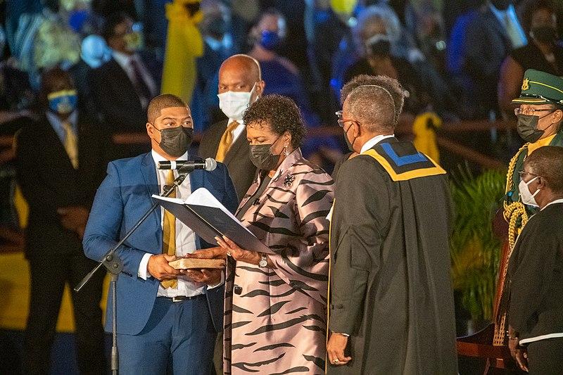 Moment image for Sandra Mason Elected First President of Barbados, Symbolizing Transition to Republic and National Identity