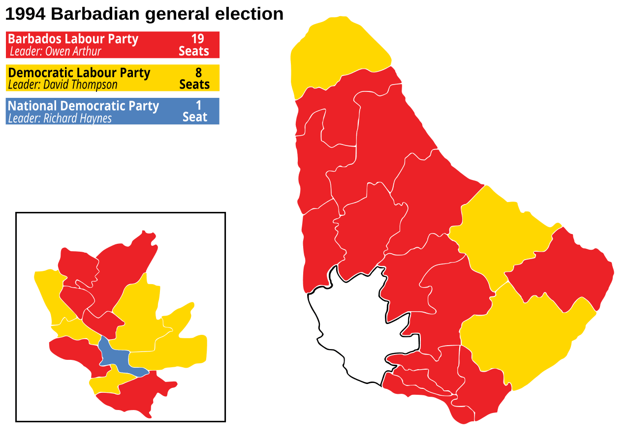 Moment image for Owen Arthur Leads BLP to Victory in Barbados Election, Promising Economic Reform and Development