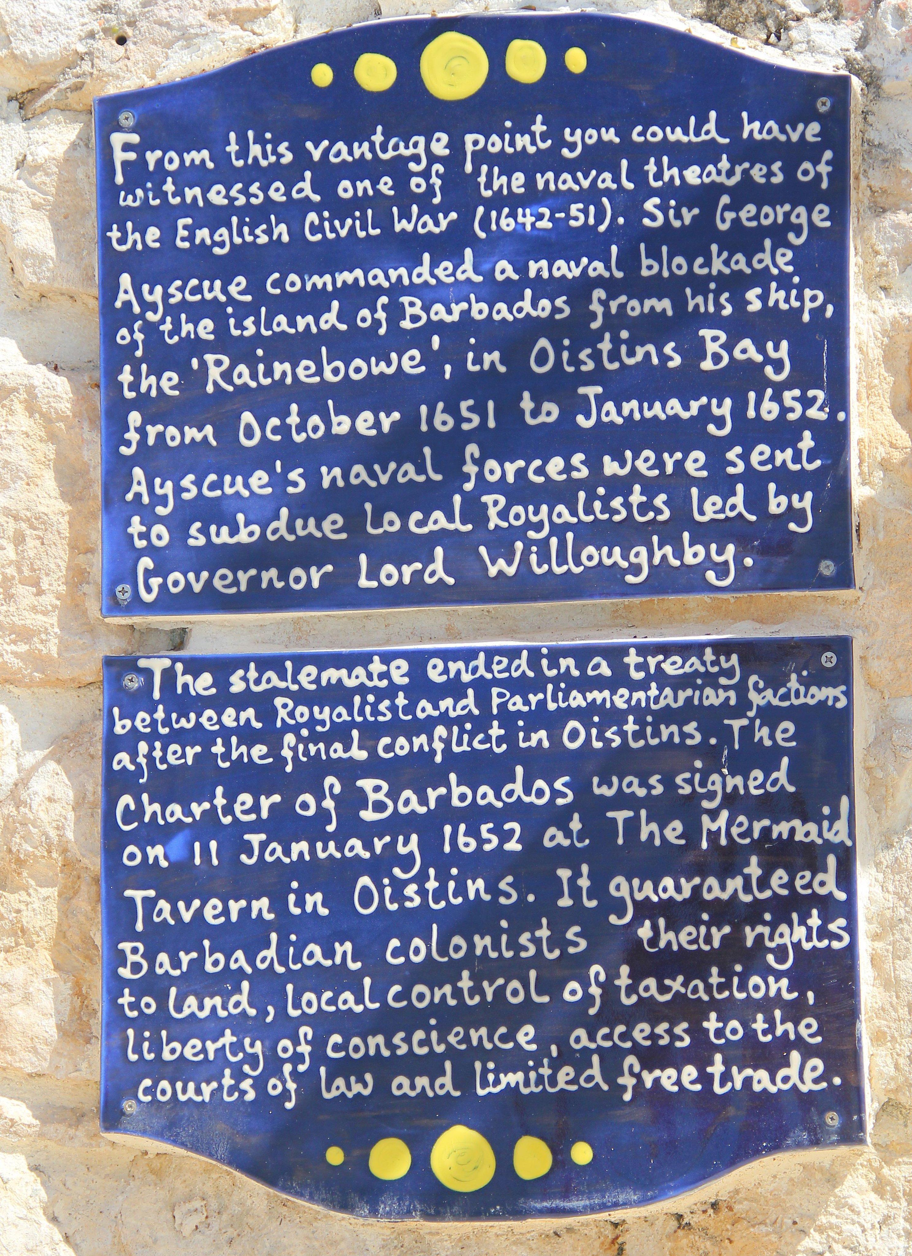 Moment image for Barbados Treaty of Oistins: Religious Tolerance and Colonial Autonomy in Early Settlement