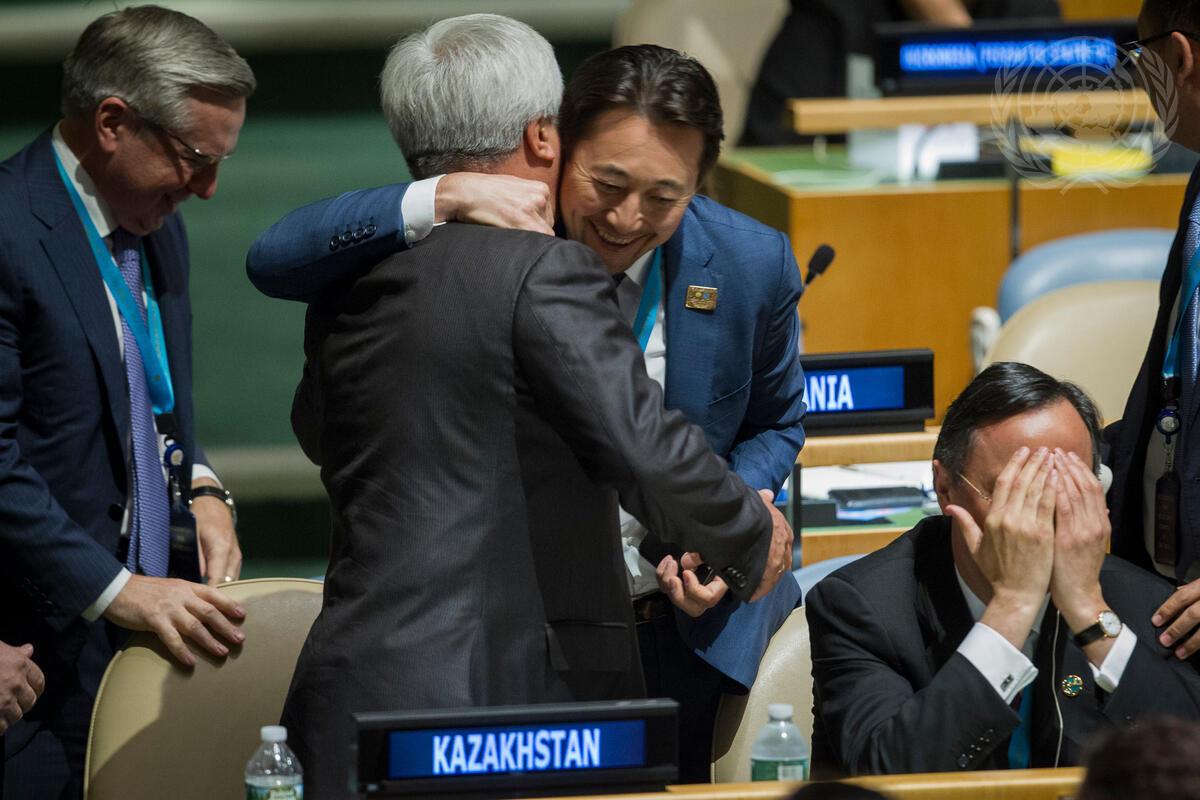 Moment image for Kazakhstan elected as a Non-Permanent Member of the UN Security Council