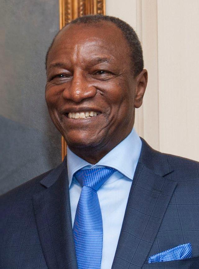 Moment image for President Conde Re-elected for Second Term
