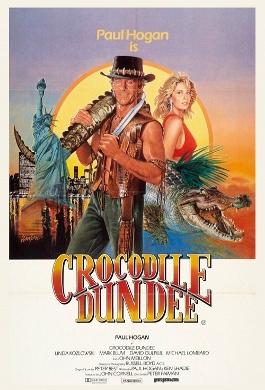 Moment image for Iconic Film 'Crocodile Dundee' Premieres in Australia
