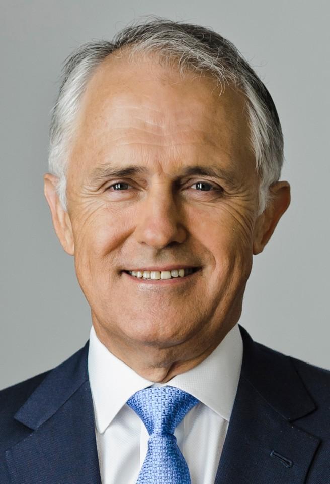Moment image for Malcolm Turnbull re-elected as Prime Minister.