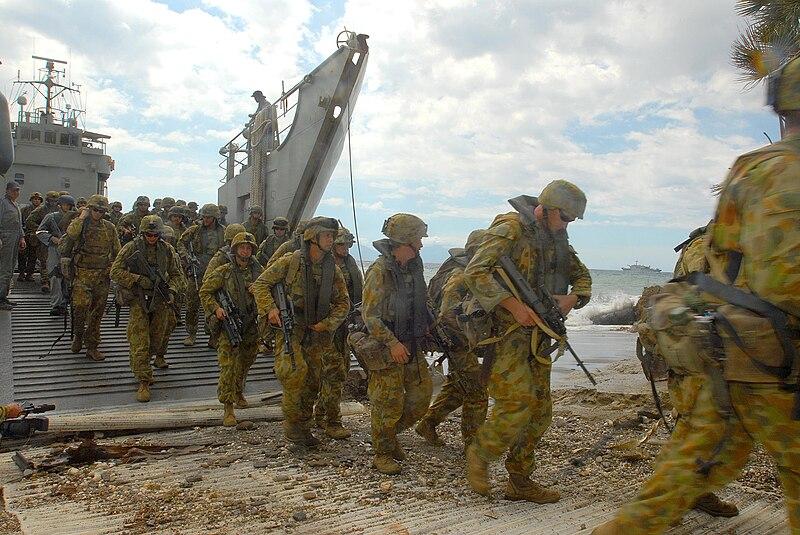 Moment image for Australian Forces Deployed to East Timor for Operation Astute