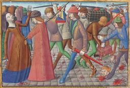 Charles VI's insanity leads to political turmoil, knows as the Armagnac-Burgundian Civil War