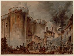 Symbolic Storming of Bastille Prison - Power Overthrown by the People