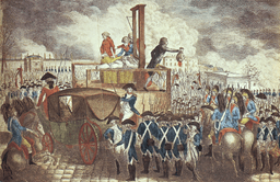End of Monarchy: Execution of King Louis XVI via guillotine in Paris.