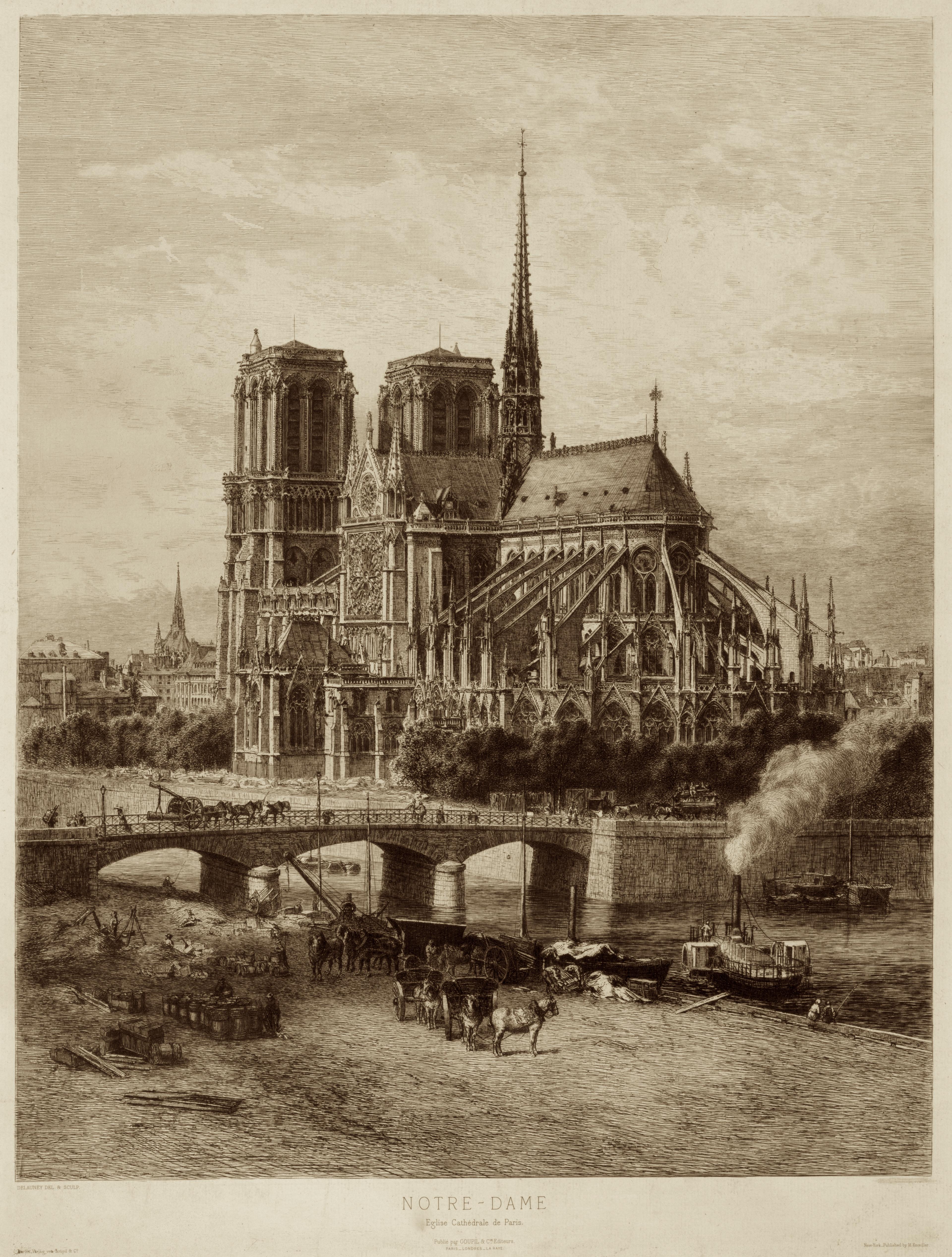 Moment image for Beginning of Notre Dame Cathedral's Construction