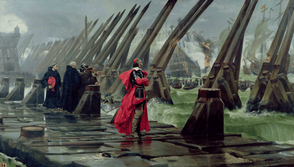 Moment image for Siege of La Rochelle in Huguenot Rebellion
