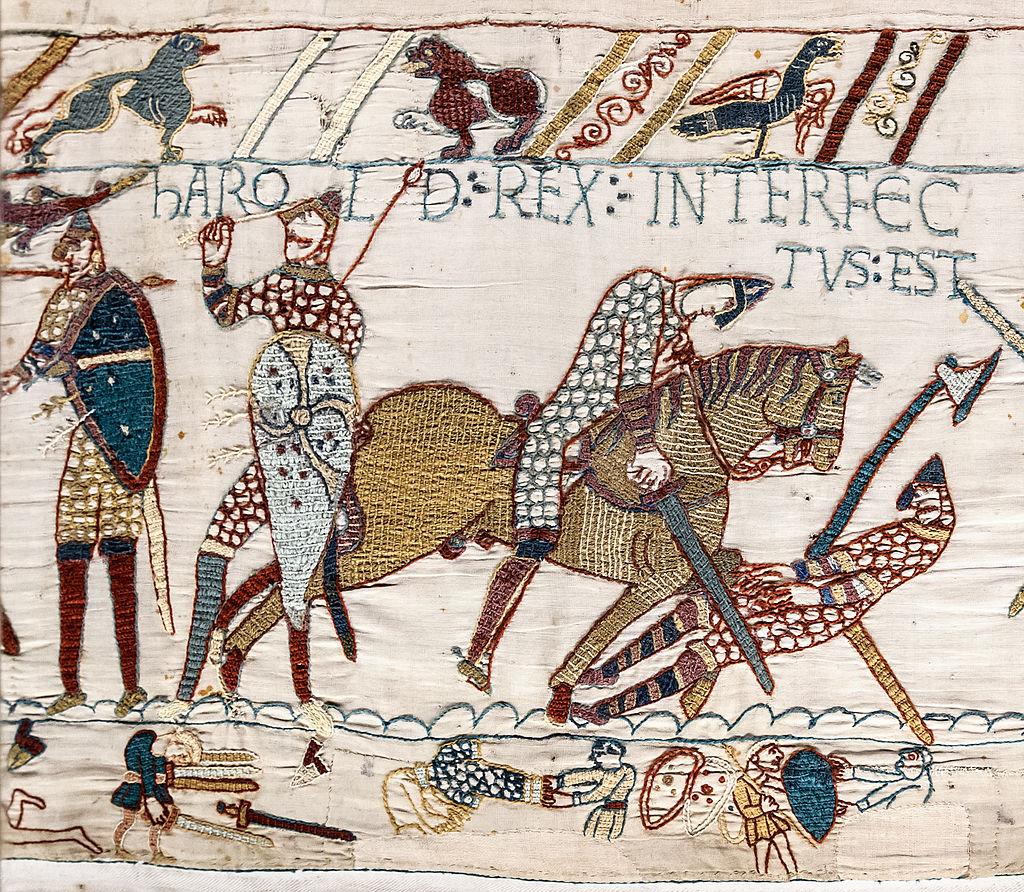Moment image for William the Conqueror's victory over Harold II in Battle of Hastings.