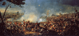 Defeat of Napoleon at Battle of Waterloo