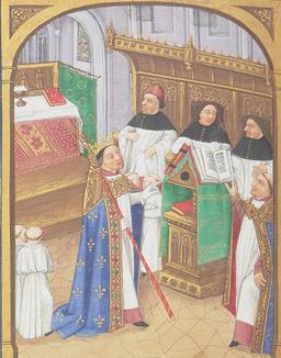 Robert II Crowned King in Reims