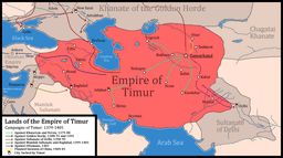 Timur's brutal invasion: devastation and casualties in history recounted.