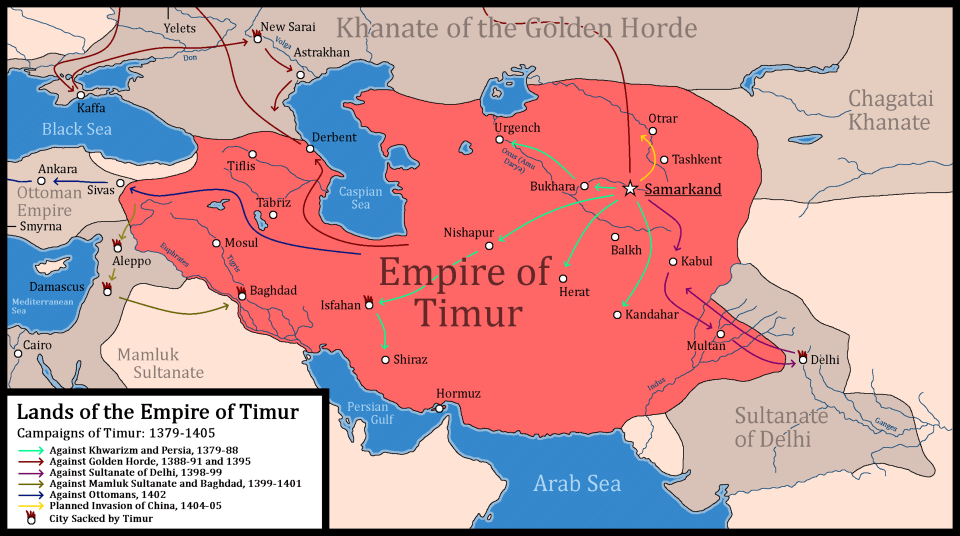 Moment image for Timur's brutal invasion: devastation and casualties in history recounted.