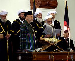 The 2004 Afghan presidential election 