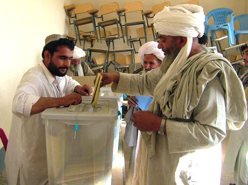 Moment image for The Afghan parliamentary elections of 2005 
