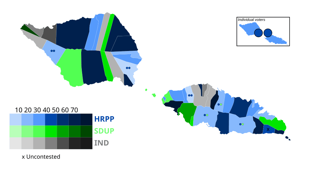 Moment image for Prime Minister Tuila'epa's Ruling HRPP Wins Parliamentary Elections