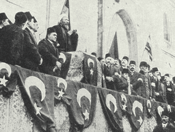 Escalating tensions in Europe before Ottoman Empire joins Central Powers in WWI.