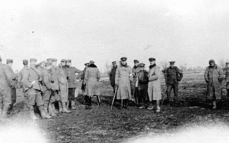 Moment image for Christmas Truce: Soldiers on Western Front paused fighting, celebrated season in impromptu truces.