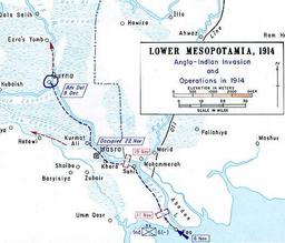 British capture of Basra during WWI secured strategic port for oil resources and military operations.