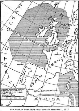 Germany's Unrestricted Submarine Warfare: Impact on World War I Naval Operations.