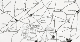 British offensive at Bazentin Ridge: costly gains in WWI Somme campaign.