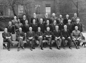 Moment image for Imperial War Cabinet: Unifying Allied military strategy in World War I.