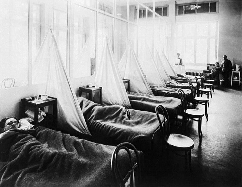 Moment image for Spanish flu's devastating impact on military readiness during World War I.