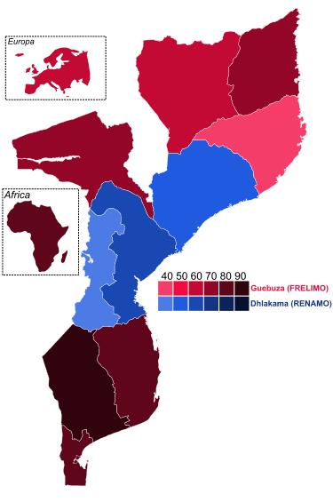 Moment image for Mozambique Election Results Announced with Declared Winner Following Recent Voting Process