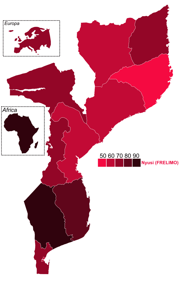 Moment image for Filipe Nyusi Secures Re-Election in General Election with Significant Victory