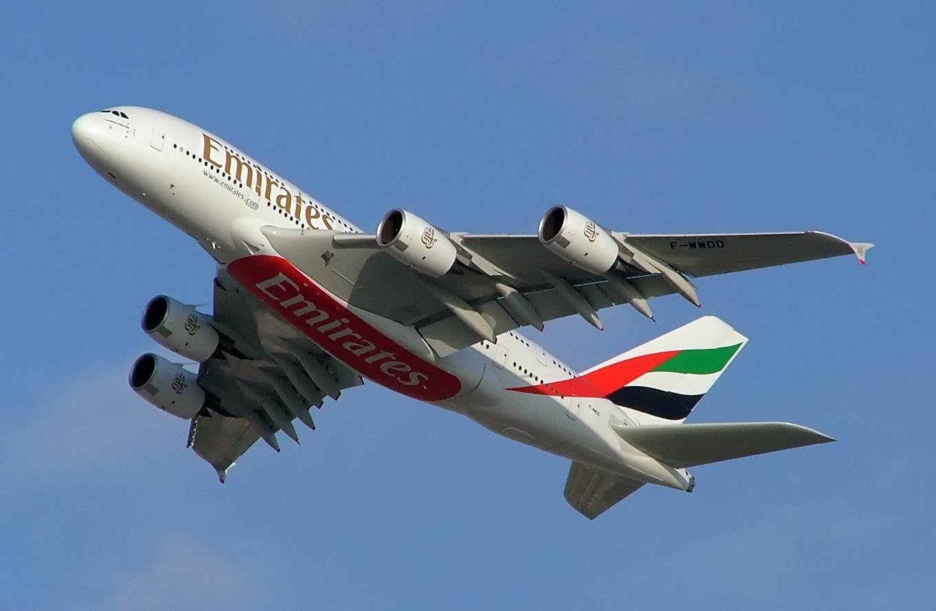 Moment image for Emirates' Inaugural Flight to New York