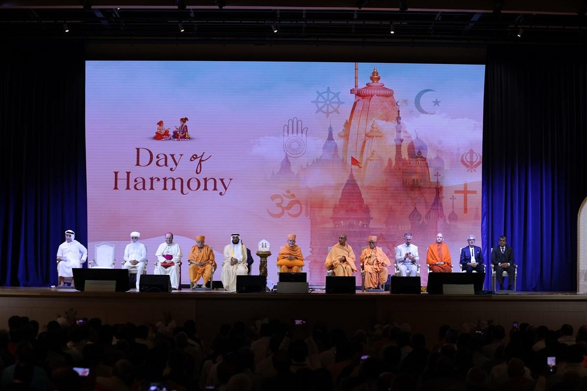Moment image for Inauguration of First Hindu Temple in Abu Dhabi Symbolizes Diversity