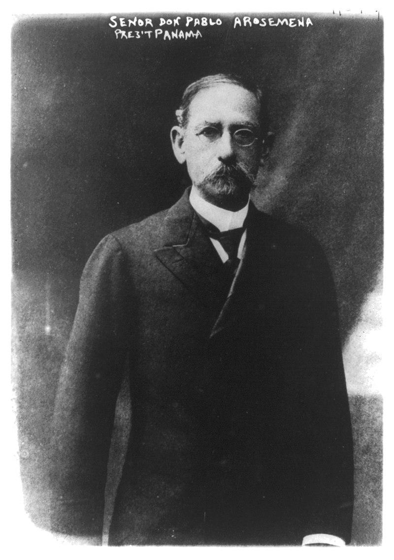 Moment image for Pablo Arosemena: Acting President of Panama for almost 2 years, National Liberal Party affiliation.