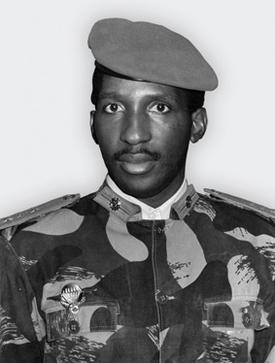 Moment image for Thomas Sankara removed and murdered by Blaise Compaore's coup