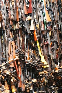 Government agrees to UN oversight for arms imports due to alleged smuggling to rebels.