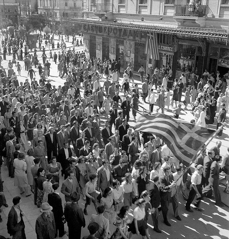 Moment image for Liberation of Athens from German Occupation in WWII