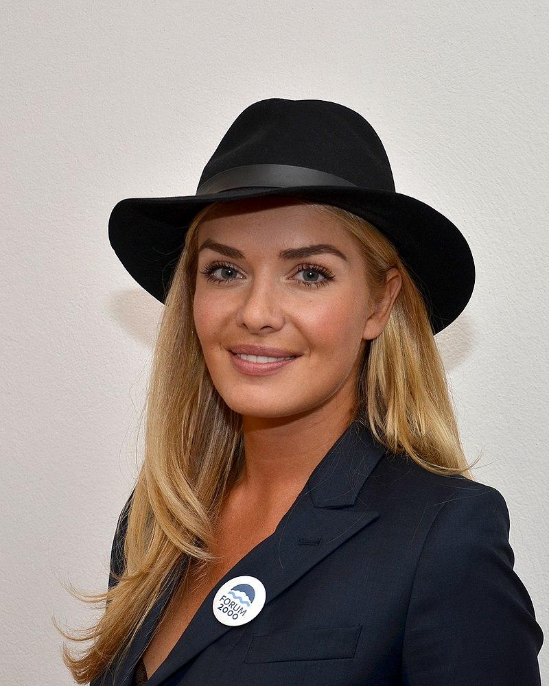 Moment image for Miss World history:Taťána Kuchařová's landmark victory in Warsaw for Czech Republic.