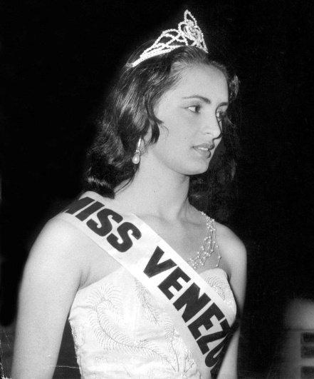 Moment image for Susana Duijm makes history as first South American Miss World in mid-20th century London.