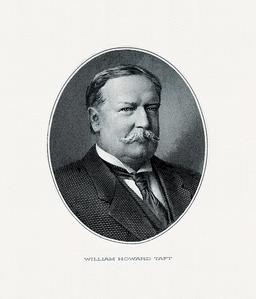 William Howard Taft appointed as the 27th President of the United States