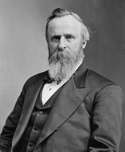 Rutherford B. Hayes became the 19th U.S. President after a disputed election outcome.