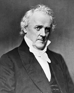James Buchanan: 15th US President.