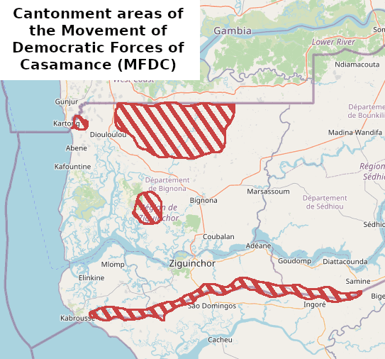 Moment image for Formation of the Casamance Movement of Democratic Forces