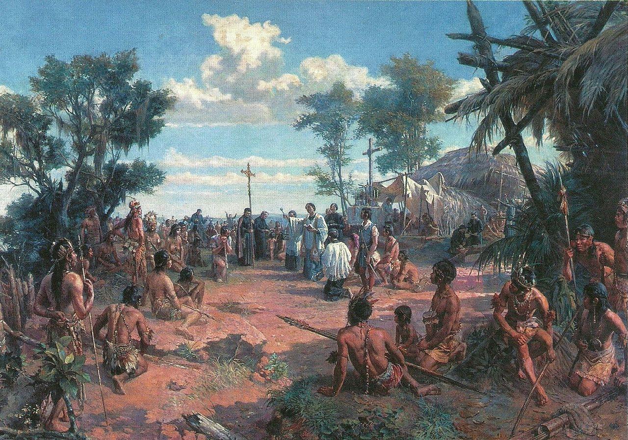 Moment image for Establishment of São Paulo by Missionaries Anchieta and Nóbrega